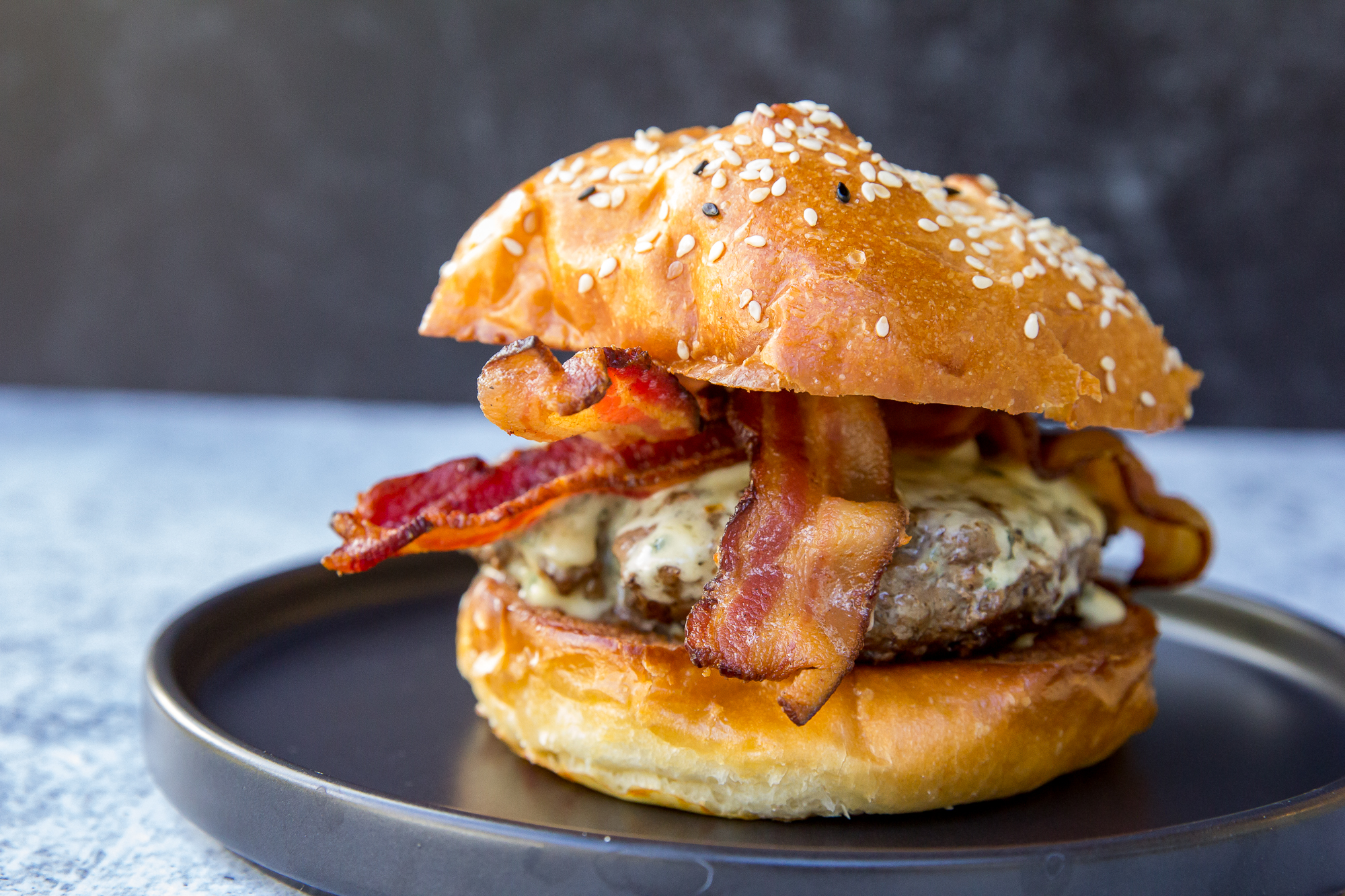 Bacon Bleu Cheese Burger