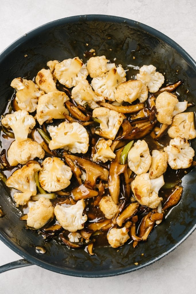 Fried Mushrooms or Cauliflower