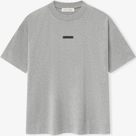 Folded shirts on display